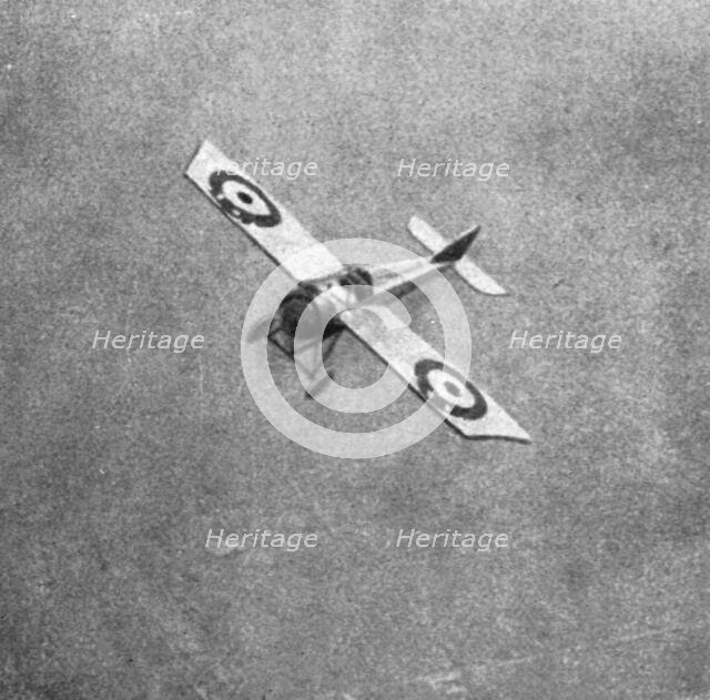 'La mort de Brindejonc des Moulinais; le monocoque de Brindejonc des Moulinais', 1916. Creator: Unknown.