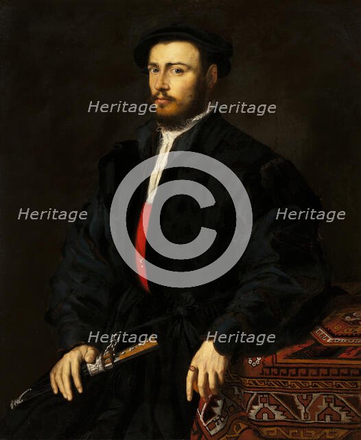 Portrait of a Young Nobleman (image 3 of 8), c1545. Creator: Veneto-Lombard School.