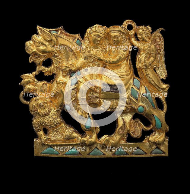 Belt buckle, 1st century. Creator: The Oriental Applied Arts.
