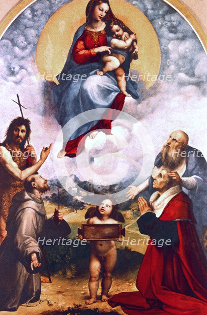Madonna di Foligno, c1511-1512. Artist: Raphael