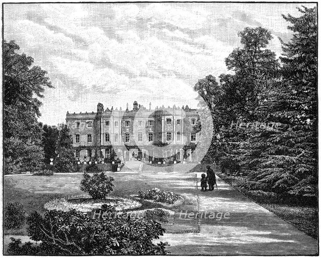 Hughenden Manor, Buckinghamshire, 1900. Artist: Unknown