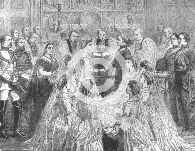 'The Marriage of Princess Louise with the Marquis of Lorne...1871', (1901).  Creator: Unknown.
