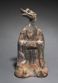 Mortuary Figure of the Zodiac Sign: Dragon (Leo), 500s. Creator: Unknown.