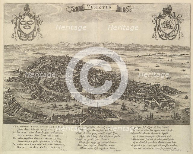 View of Venice, mid-17th century. Creator: Unknown.