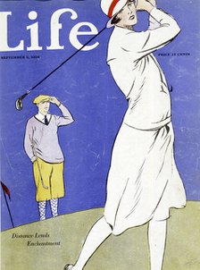 Cover of Life magazine, 5 September 1926. Artist: Unknown
