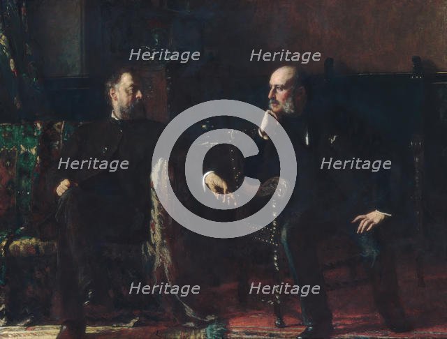 The Funding Bill, 1881. Creator: Eastman Johnson.