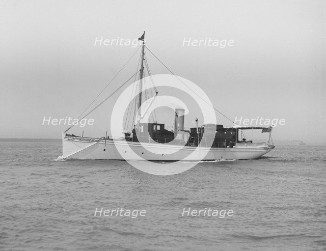 The steam yacht 'Shawnee', 1912. Creator: Kirk & Sons of Cowes.