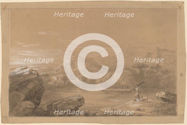 The Good Shepherd, 1847. Creator: Thomas Cole.