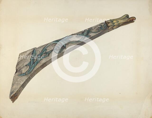 Billet Head, c. 1937. Creator: Kurt Melzer.