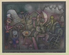 Carnival in the Mountains, 1924. Creator: Klee, Paul (1879-1940).