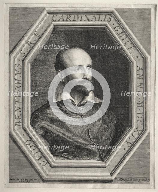 Cardinal Guido Bentivoglio, Papal Nuncio at the Court of Louis XIII. Creator: Jean Morin (French, 1600-1650).