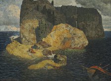 Island Shipwreck. Creator: Rothaug, Alexander (1870-1946)