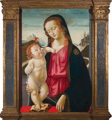 The Virgin and the Child, 1490. Creator: Ghirlandaio, Davide (1452-1525).