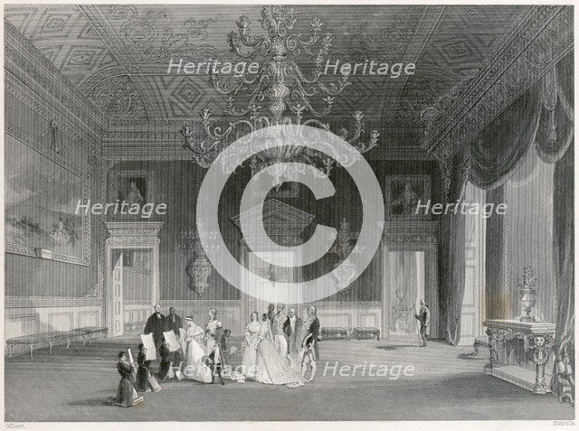 Accession of Queen Victoria, St James's Palace, London, 1837. Artist: Unknown.