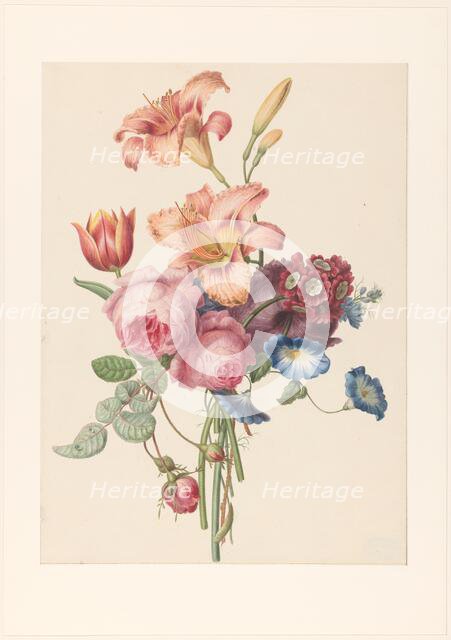 A Bouquet, c.1820. Creator: Henriëtte Geertruida Knip.