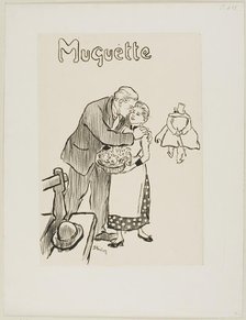 Muguette, 1892. Creator: Theophile Alexandre Steinlen.
