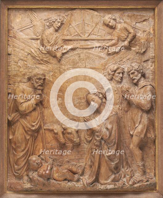 The Adoration of the Shepherds, c. 1475/1485. Creator: Francesco di Simone Ferrucci.