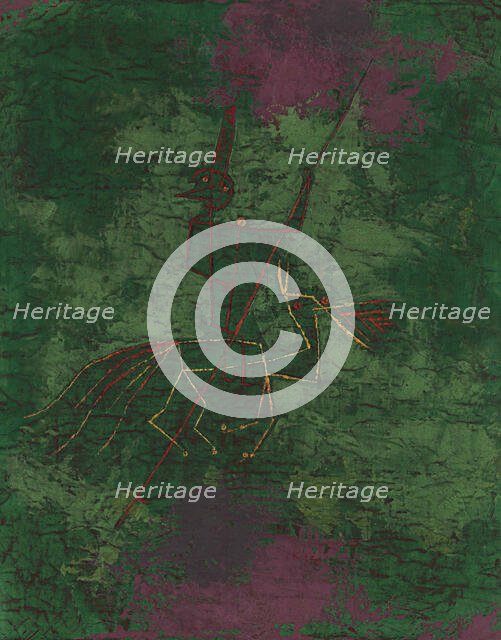 Versprengter Reiter (Scattered Rider), 1929. Creator: Klee, Paul (1879-1940).