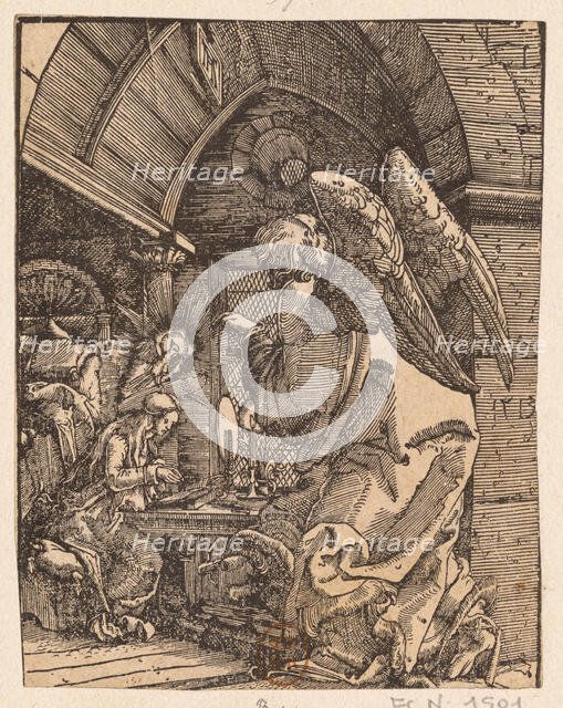 The Annunciation, 1513. Creator: Altdorfer, Albrecht (c. 1480-1538).