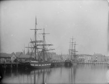 Town Jetty, City of Southampton, 1878. Creator: Henry Taunt.