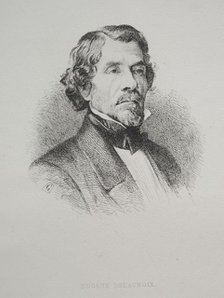 Eugène Delacroix, 1800s. Creator: Unknown.