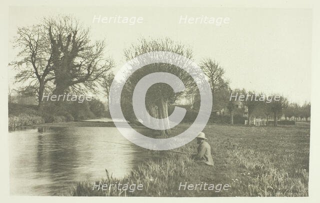 Keeper's Cottage, Amwell Magna Fishery, 1880s. Creator: Peter Henry Emerson.