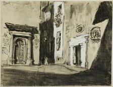 Toledo Streets, c. 1903. Creator: Joseph J Pennell.