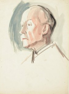 Sketch for a Portrait, c1910s. Creator: Verner Thome.