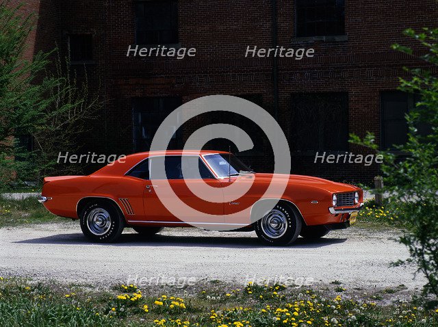 1969 Chevrolet Camaro Copo Artist: Unknown.