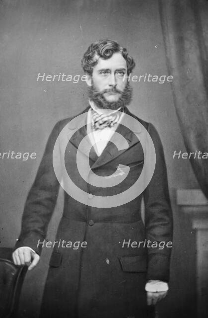 John Lothrop Motley, between 1855 and 1865. Creator: Unknown.