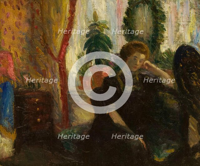 The Artist's Wife, c. 1905. Creator: William James Glackens.