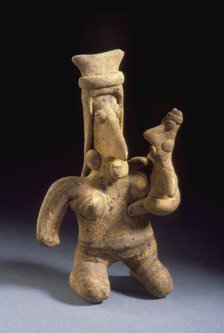 Female Figure and Child, 200 B.C.-A.D. 500. Creator: Unknown.