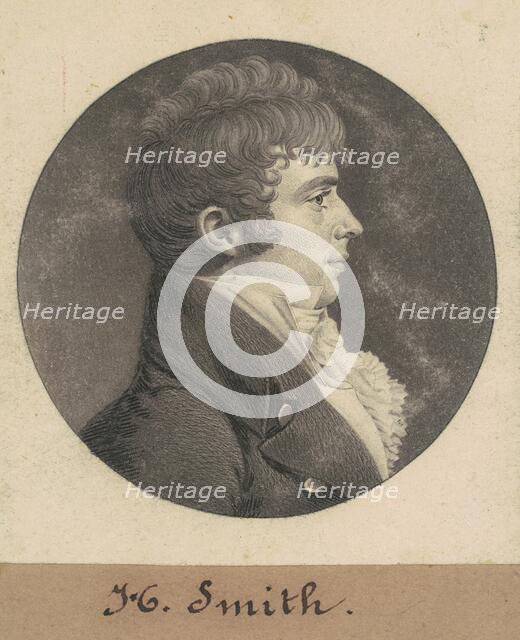 H. Smith, 1809. Creator: Charles Balthazar Julien Févret de Saint-Mémin.