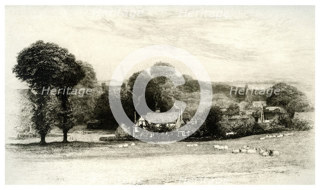 Milton's cottage, Chalfont St Giles, Buckinghamshire, 1895. Artist: Unknown