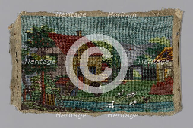 Picture (Beaded), England, 19th century. Creator: Unknown.