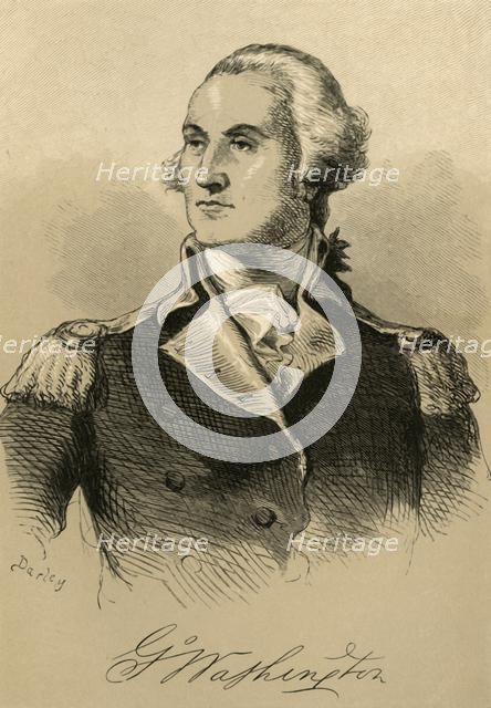 'G. Washington', (1877). Creator: Felix Octavius Carr Darley.