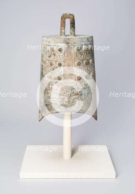 Loop Suspension Bell (Niuzhong), Eastern Zhou dynasty, Spring and Autumn period, 8th/6th cent BC. Creator: Unknown.