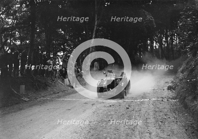 MG M type taking part in the Gloucester Trial, c1930s. Artist: Bill Brunell.