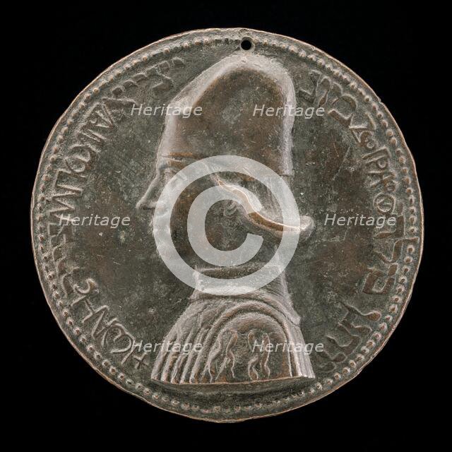 Self-Portrait [obverse], 1458. Creator: Giovanni Boldu.