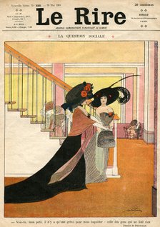 Front cover of Le Rire, or Laughter, 29th May 1909. Artist: Petitjean