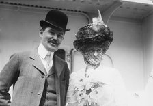 Mr. and Mrs. C.F. Bishop, 1910. Creator: Bain News Service.