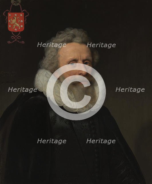 Jacob van Dalen (1570-1644), Called Vallensis, 1640. Creator: Michiel van Mierevelt.