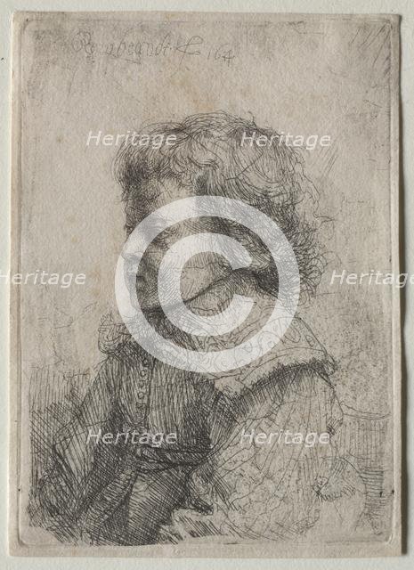 Portrait of a Boy in Profile, 1641. Creator: Rembrandt van Rijn (Dutch, 1606-1669).