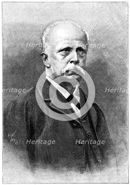 Hermann Ludwig Ferdinand von Helmholtz, German physicist and physiologist, 1894. Artist: Unknown