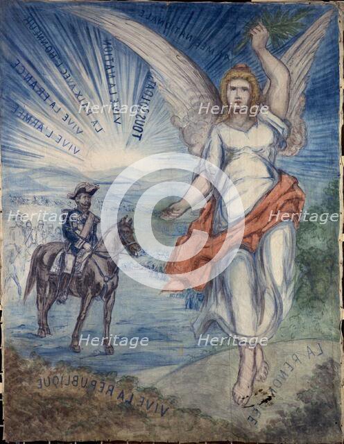 Fame and General Boulanger, between 1801 and 1900. Creator: Unknown.