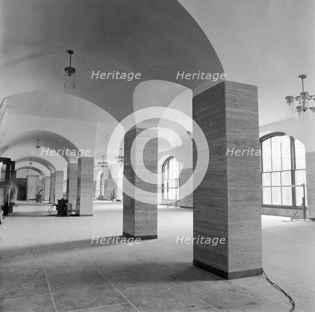 Interior of the south wing, Old Bailey, London, 1972. Artist: John Gay