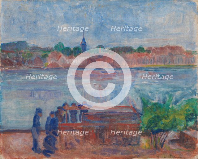 From Porsgrunn, 1907. Creator: Thorvald Erichsen.