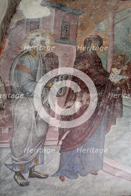 Madonna with Joseph, c. 1260-1270. Artist: Anonymous  