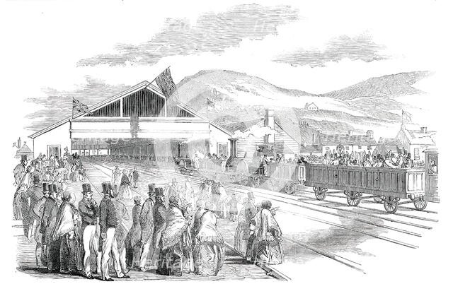The Terminus, at Swansea, 1850. Creator: Unknown.