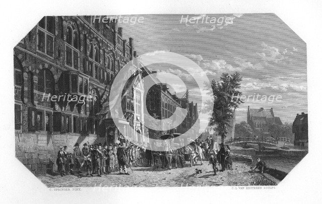 Schuttersdoelens, c1870. Artist: CL van Kesteren